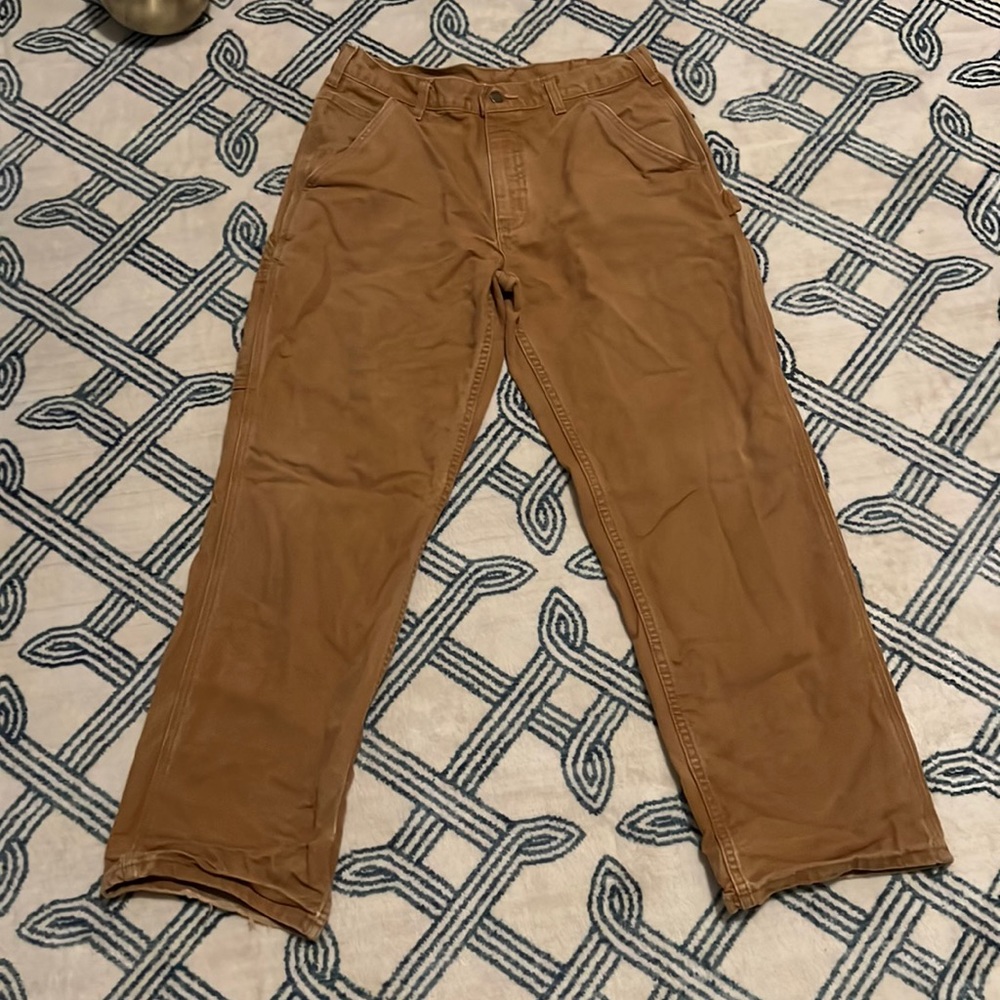 Carhartt carpenter loose-fit work pants. 32/30